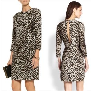 Rag & bone silk leopard print sheath dress